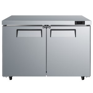 Commercial under counter refrigeration work table