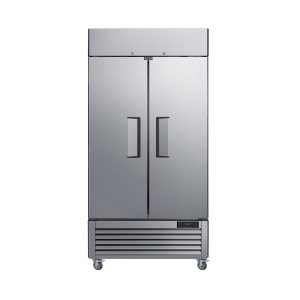 Two small door commercial reach-in refrigerator