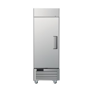 Single door left open commercial freezer