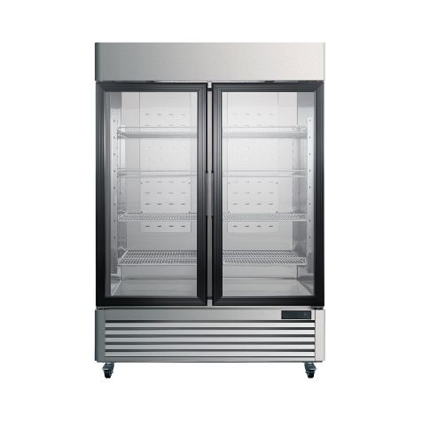 Glass Door Freezer/Cooler referigerator